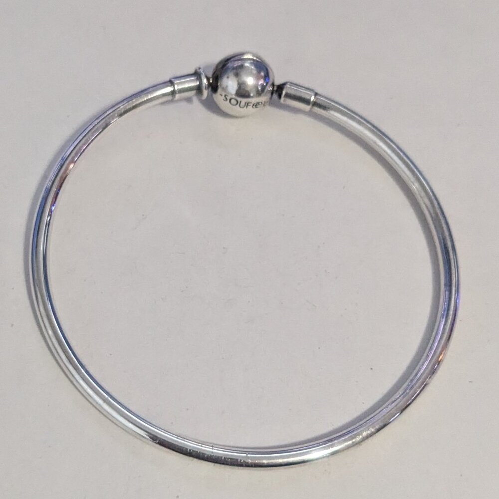 SOUFEEL 925 Sterling Silver Bangle Charm Bracelet